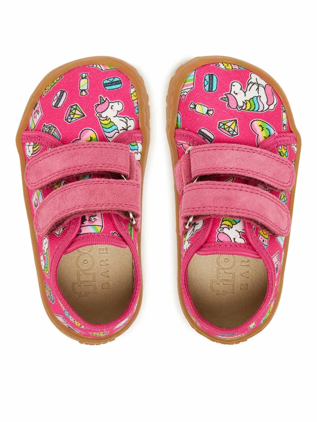 Pantofole Barefoot Canvas G1700440-10 M Rosa