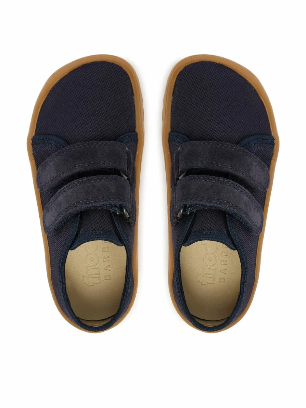 Pantofole Barefoot Canvas G1700440-2 S Blu scuro