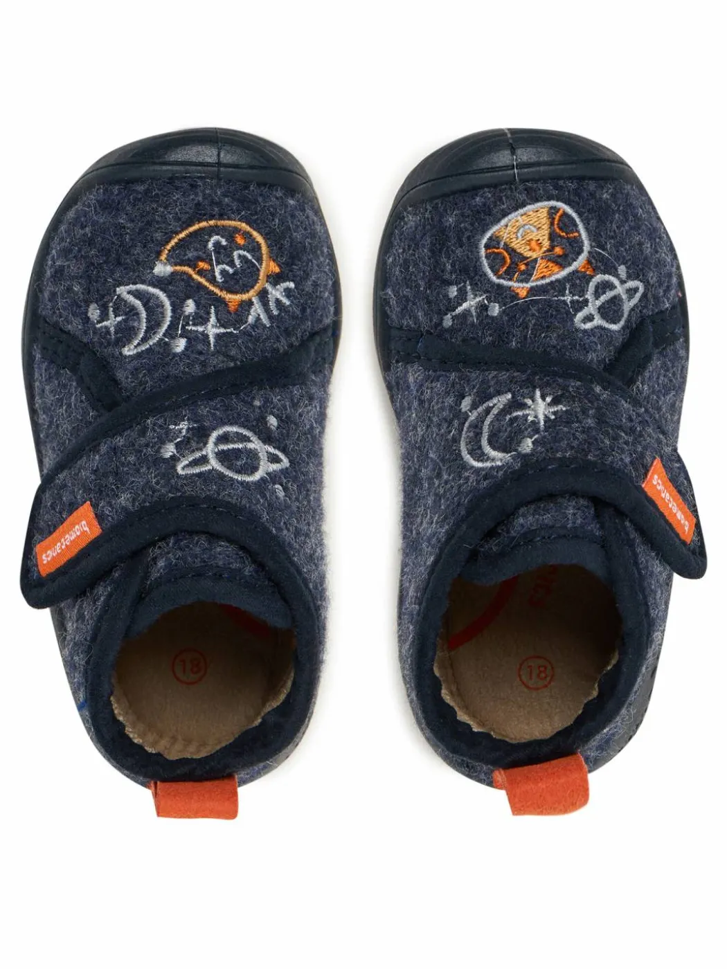 Pantofole 251144 Blu scuro