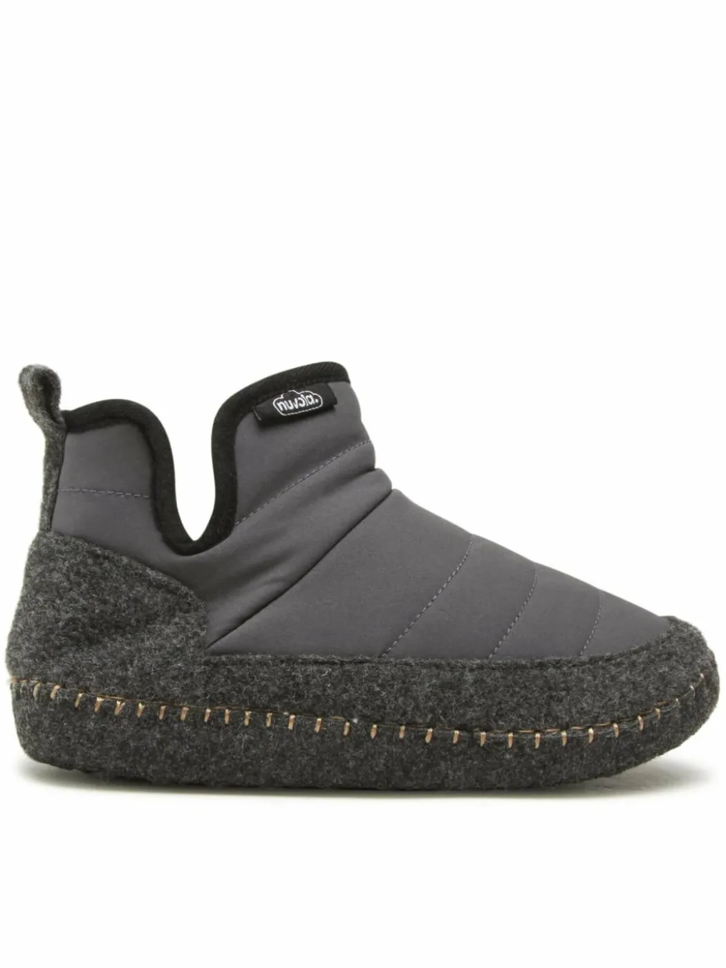 Pantofole Boot New Wool UNBOW685 Grigio