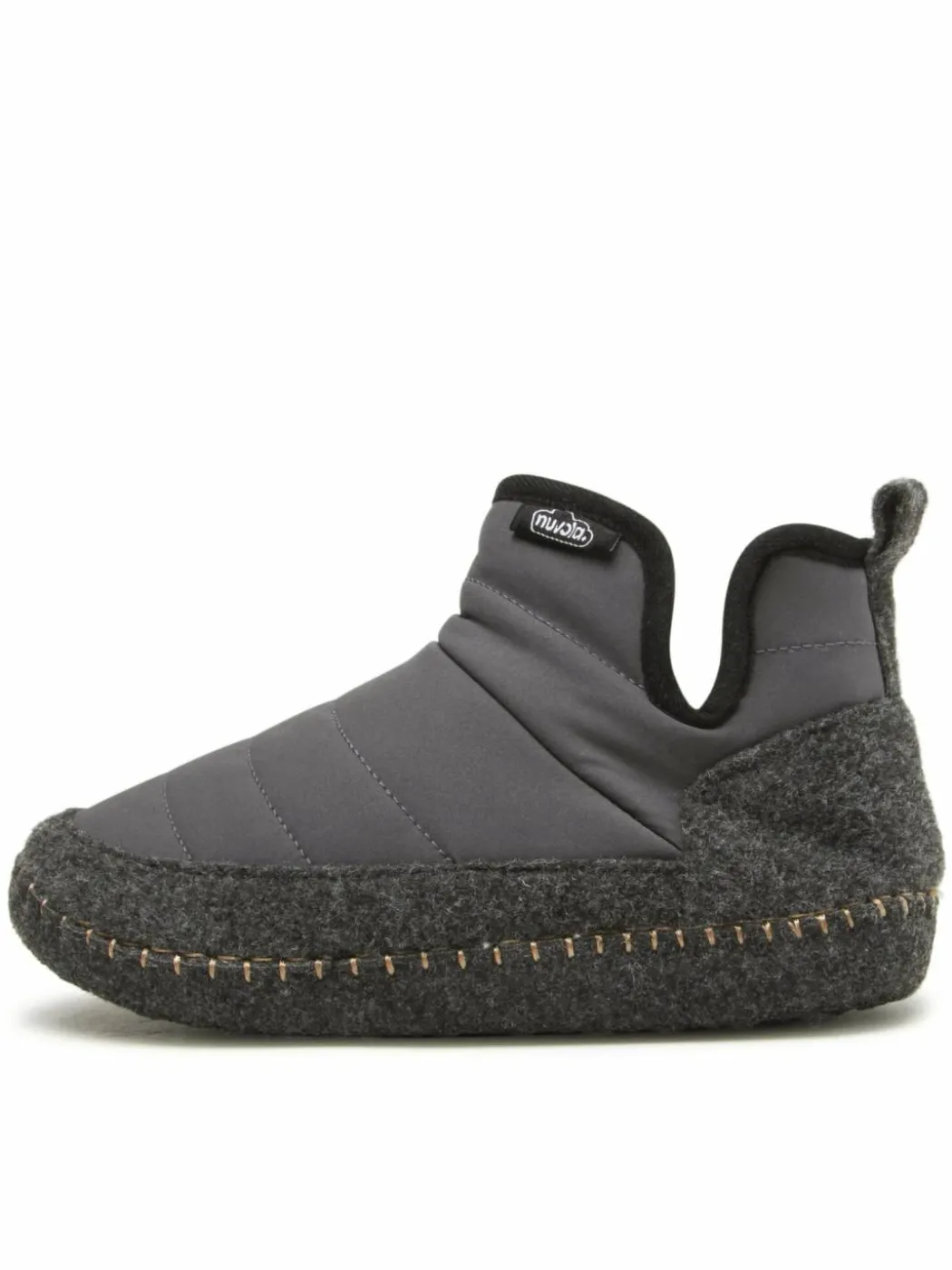 Pantofole Boot New Wool UNBOW685 Grigio