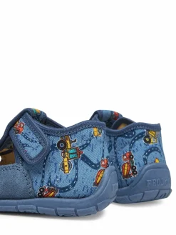 Pantofole Classic Slippers G1700412-3 M Blu