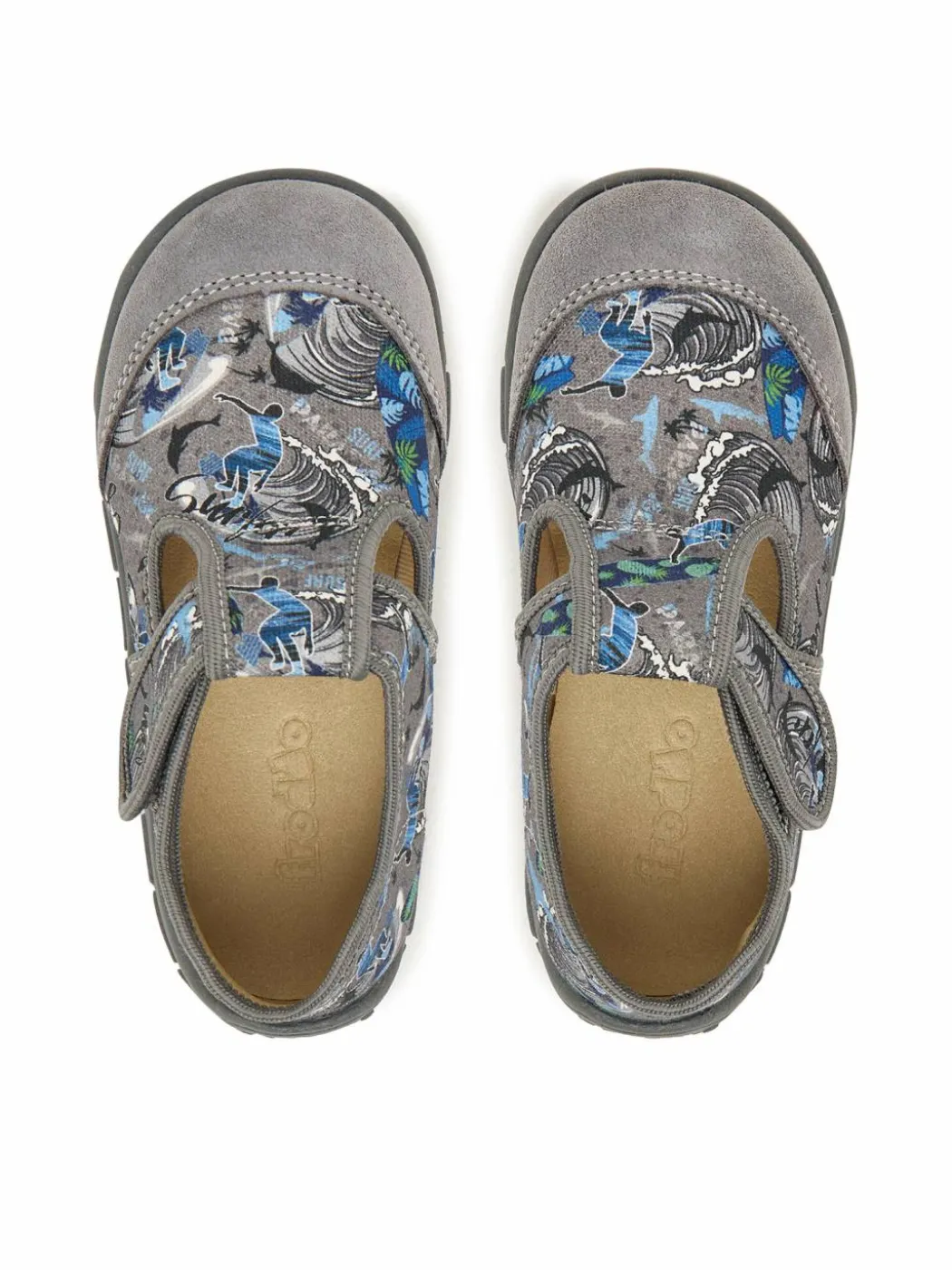 Pantofole Classic Slippers G1700444-2 S Grigio
