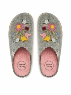 Pantofole Deli-Ef Grigio