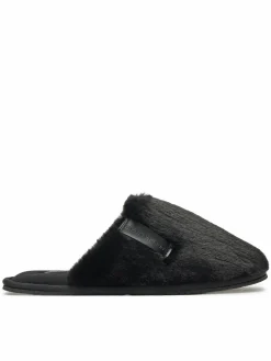 Pantofole Hotel Slipper Fur After Glow YW0YW01593 Nero