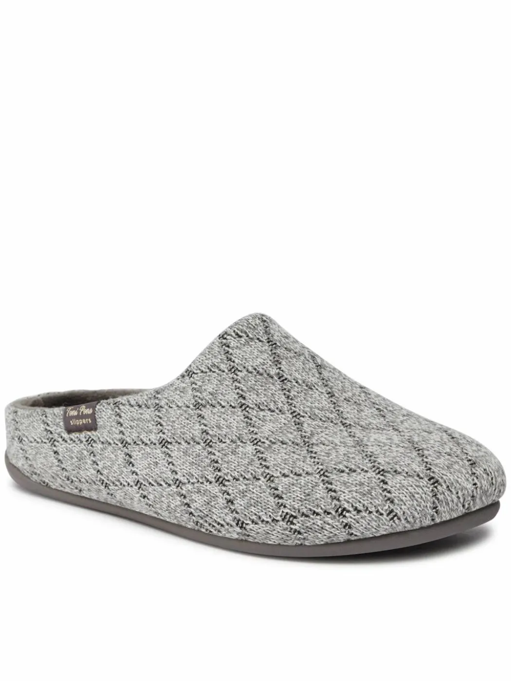 Pantofole Nauel-Km Grigio