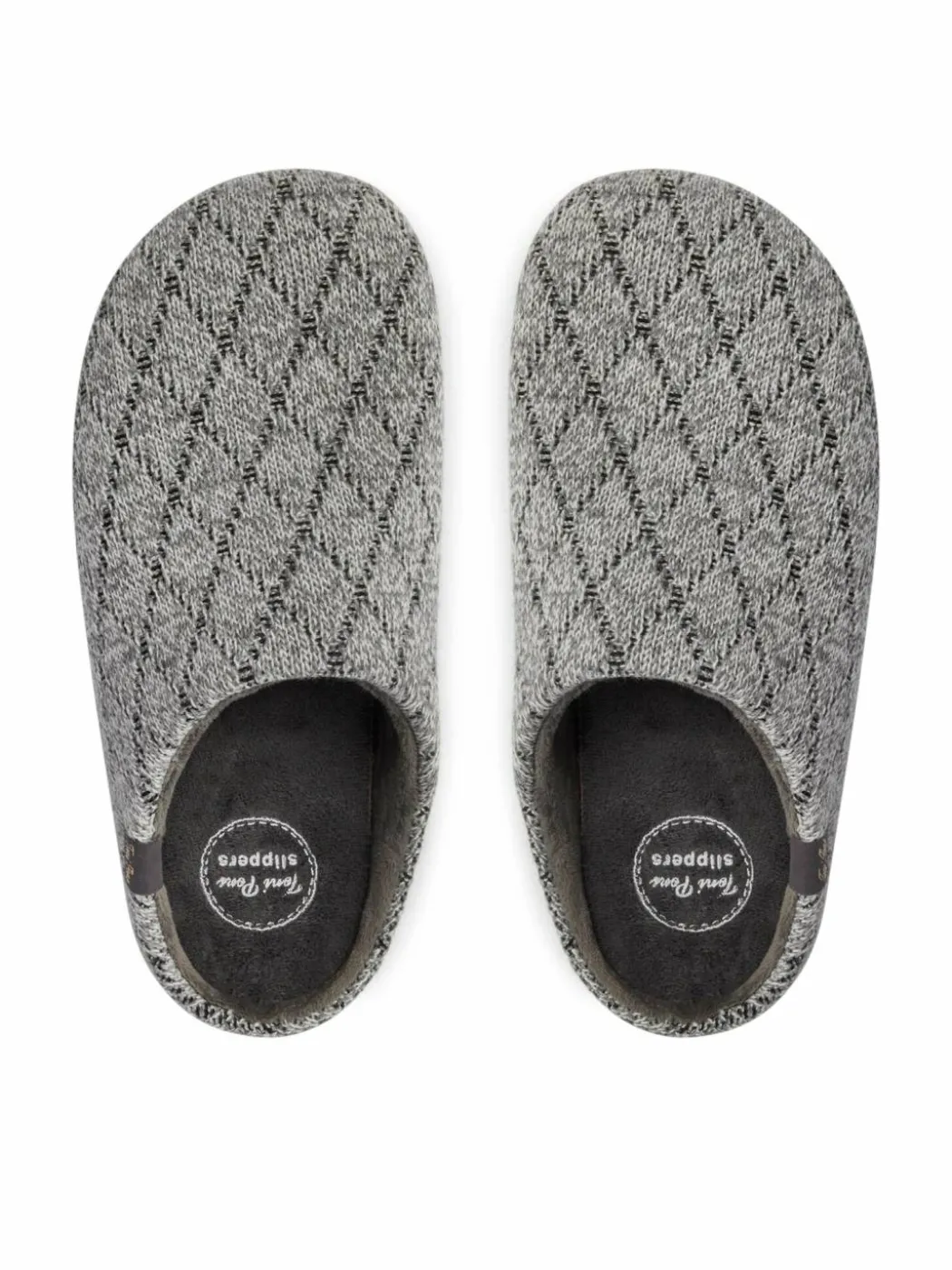 Pantofole Nauel-Km Grigio