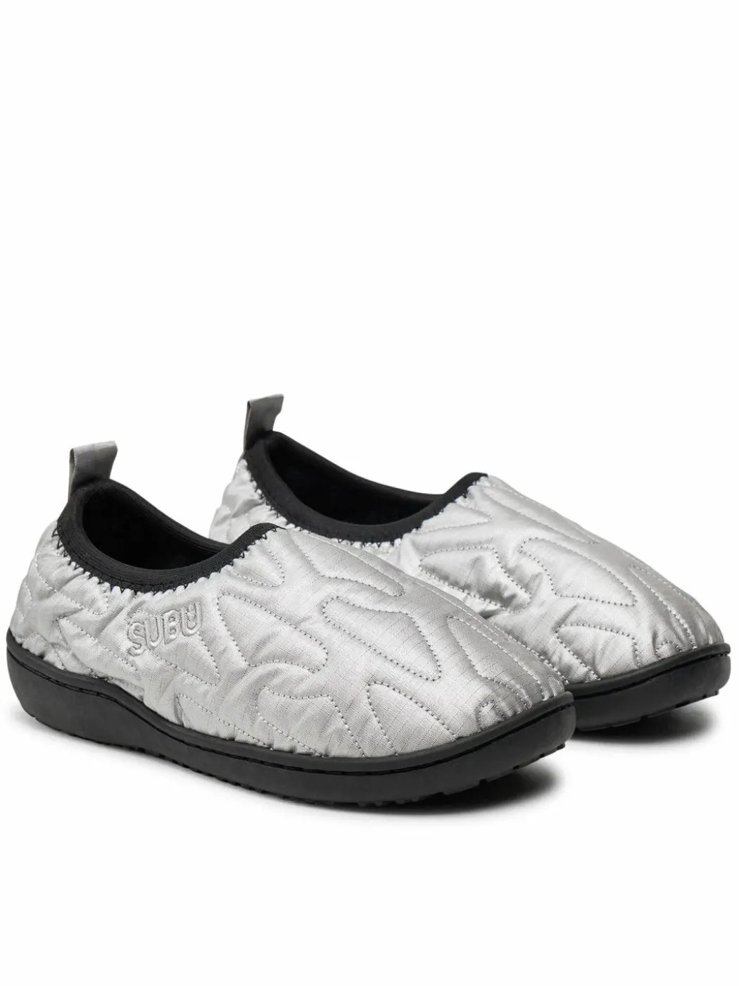 Pantofole Packable Outline Argento