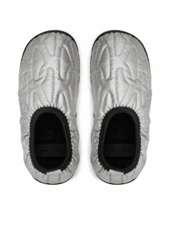 Pantofole Packable Outline Argento
