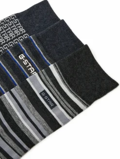 Pedulini AS_G-STAR_W_047_SS25 (3-PACK) Nero
