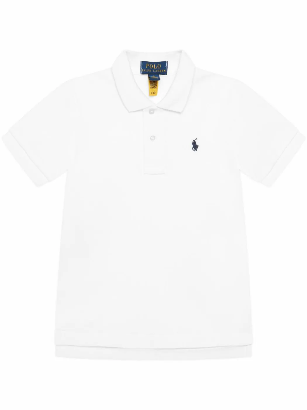 Polo 322603252 Bianco Regular Fit