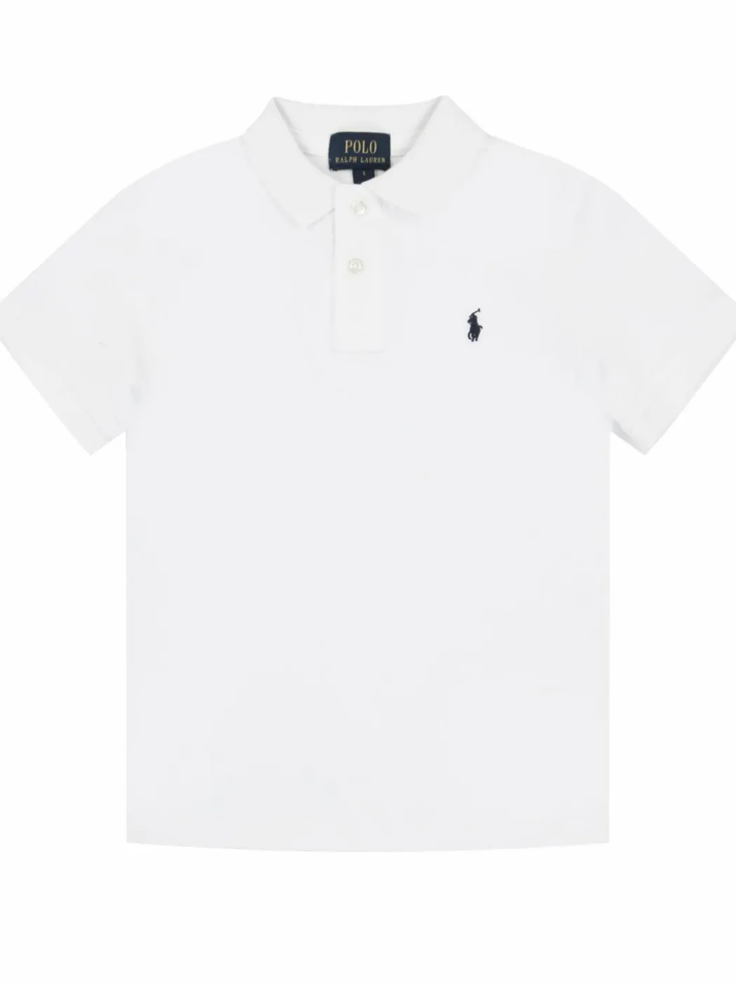 Polo 322603252 Bianco Regular Fit