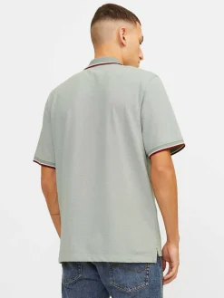 Polo Bluwin 12169064 Grigio Regular Fit