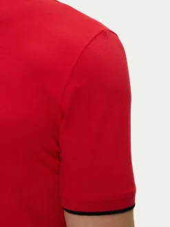 Polo Dinoso222 50467344 Rosso Slim Fit