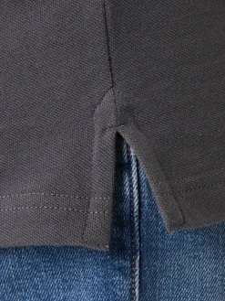 Polo DM0DM20676 Grigio Slim Fit