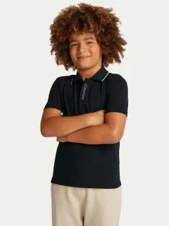 Polo Embro Logo IB0IB02370 Nero Regular Fit