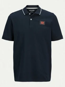 Polo Hudson 12269238 Blu scuro Regular Fit