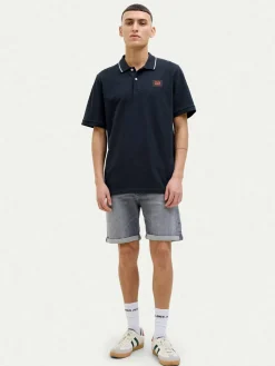 Polo Hudson 12269238 Blu scuro Regular Fit