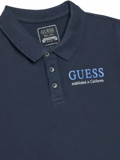 Polo L6GP01 K9WF4 Blu scuro Regular Fit