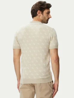 Polo M6YR10 Z0915 Beige Regular Fit