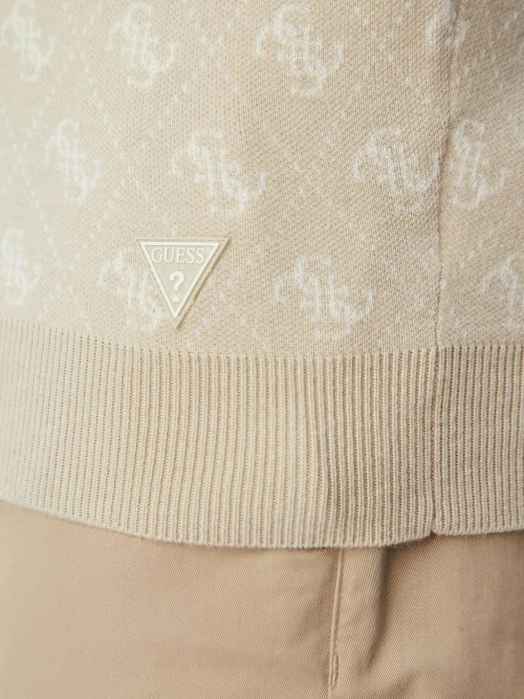 Polo M6YR10 Z0915 Beige Regular Fit