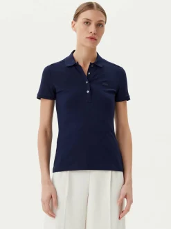 Polo PF5462 Blu scuro Slim Fit