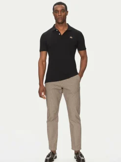 Polo Piquet CCMP02 PK001 Nero Slim Fit