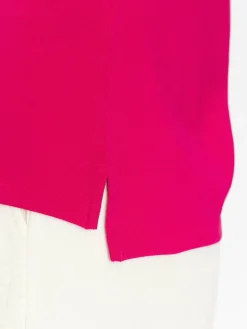 Polo 211870245034 Rosa Slim Fit