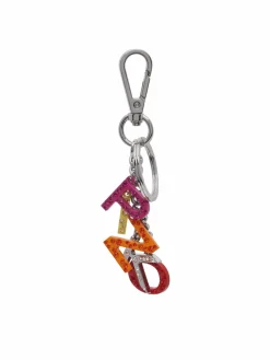 Portachiavi Letters Keychain WH1U Argento