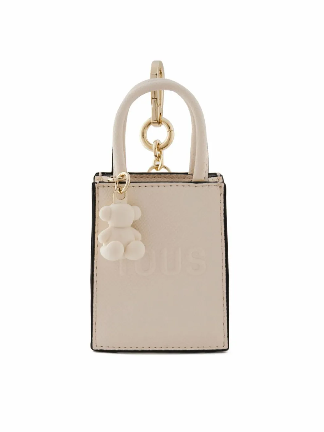 Portachiavi Mini Bolso Pop 2002203601 Beige