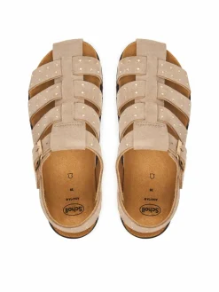 Sandali Beatriz Fisherman F00758 Beige