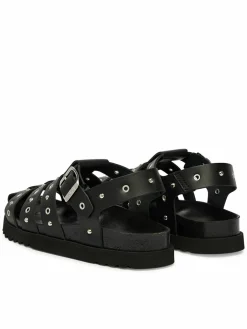Sandali Beatriz Fisherman Ring F00907 Nero