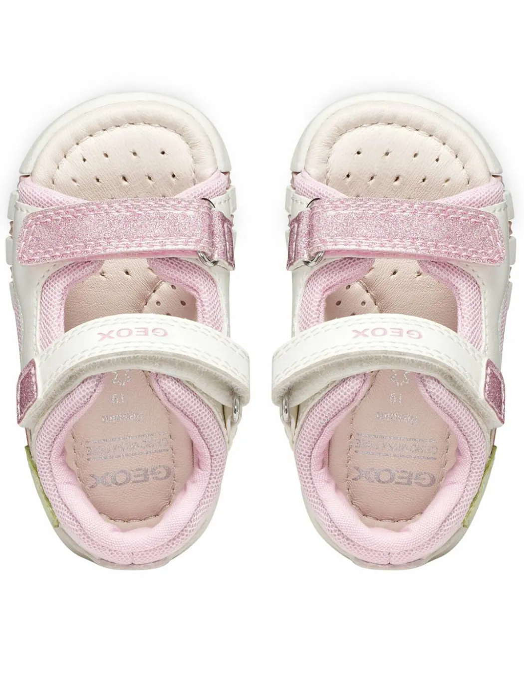 Sandali B Sandal Iupidoo Gir B6517A 054GN C0406 Bianco