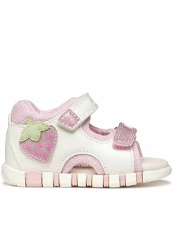 Sandali B Sandal Iupidoo Gir B6517A 054GN C0406 Bianco