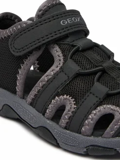 Sandali B Sandal Multy Boy B650FA 05014 C9999 M Nero