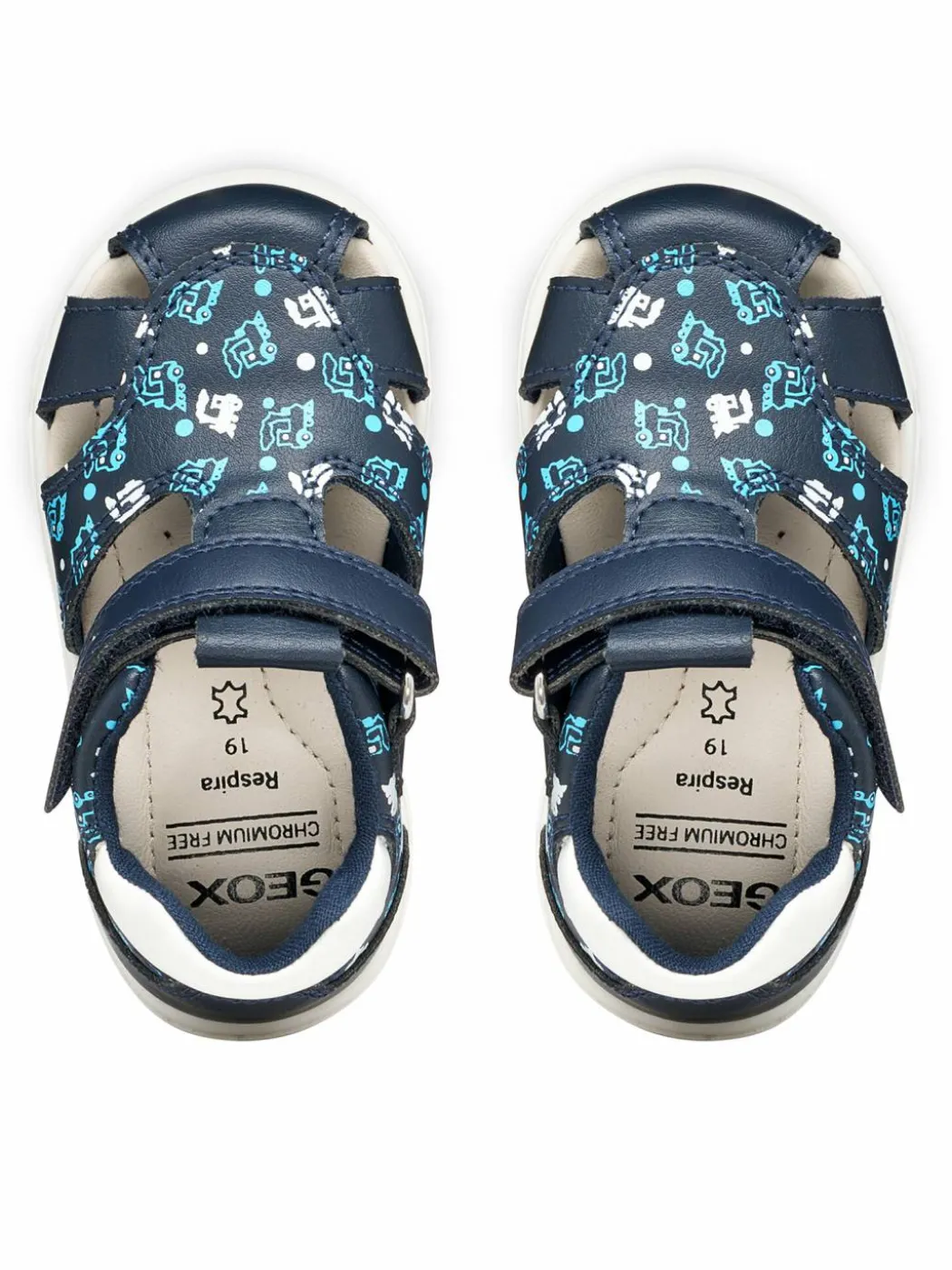 Sandali B Sandal Zapito Boy B556EC 05404 C4P1Z Blu scuro