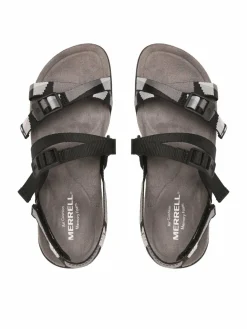 Sandali District 3 Backstrap Web J004190 Nero
