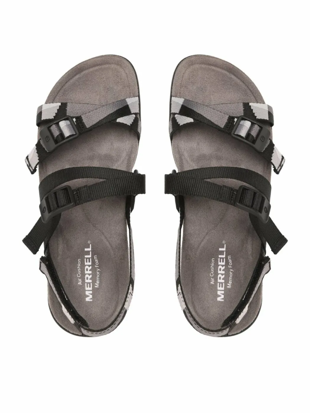 Sandali District 3 Backstrap Web J004190 Nero