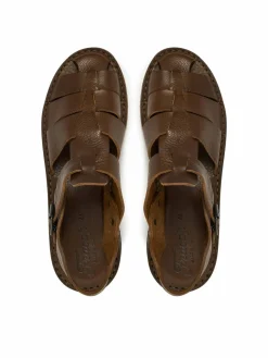 Sandali D034 Marrone