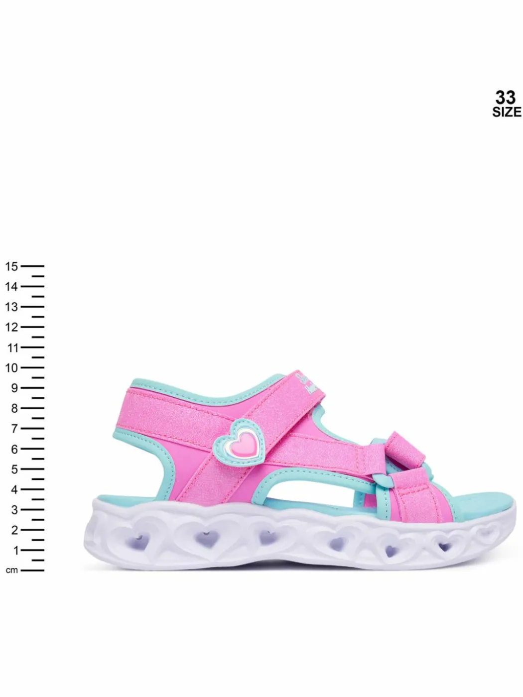 Sandali Heart Lights Sandals 303114L/PKTQ Rosa