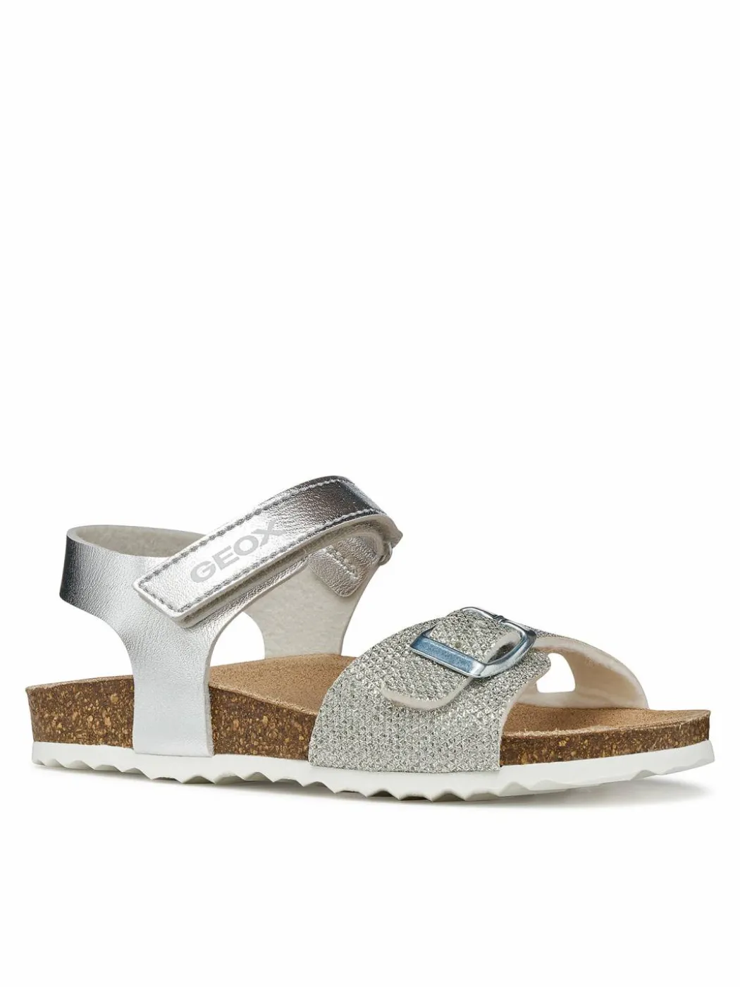 Sandali J Adriel Girl J028MC 0BNEW C1007 M Argento