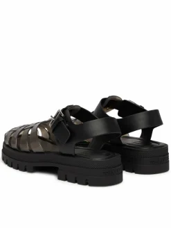 Sandali Jelly Chunky Cleat Fisherman EN02949 Nero