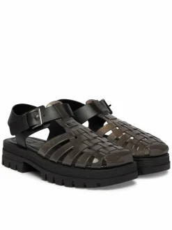 Sandali Jelly Chunky Cleat Fisherman EN02949 Nero