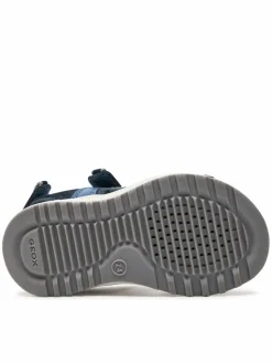 Sandali J Sandal Alben Boy J35AVA 01520 CF44M M Blu scuro