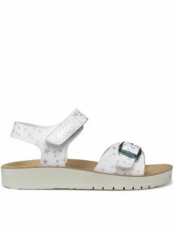 Sandali J Sandal Costarei Gi J15EAB 00004 C1000 M Bianco