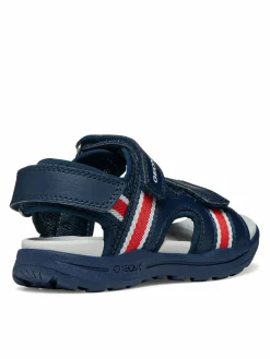Sandali J Vaniett Boy J555XB 01454 C0735 M Blu scuro