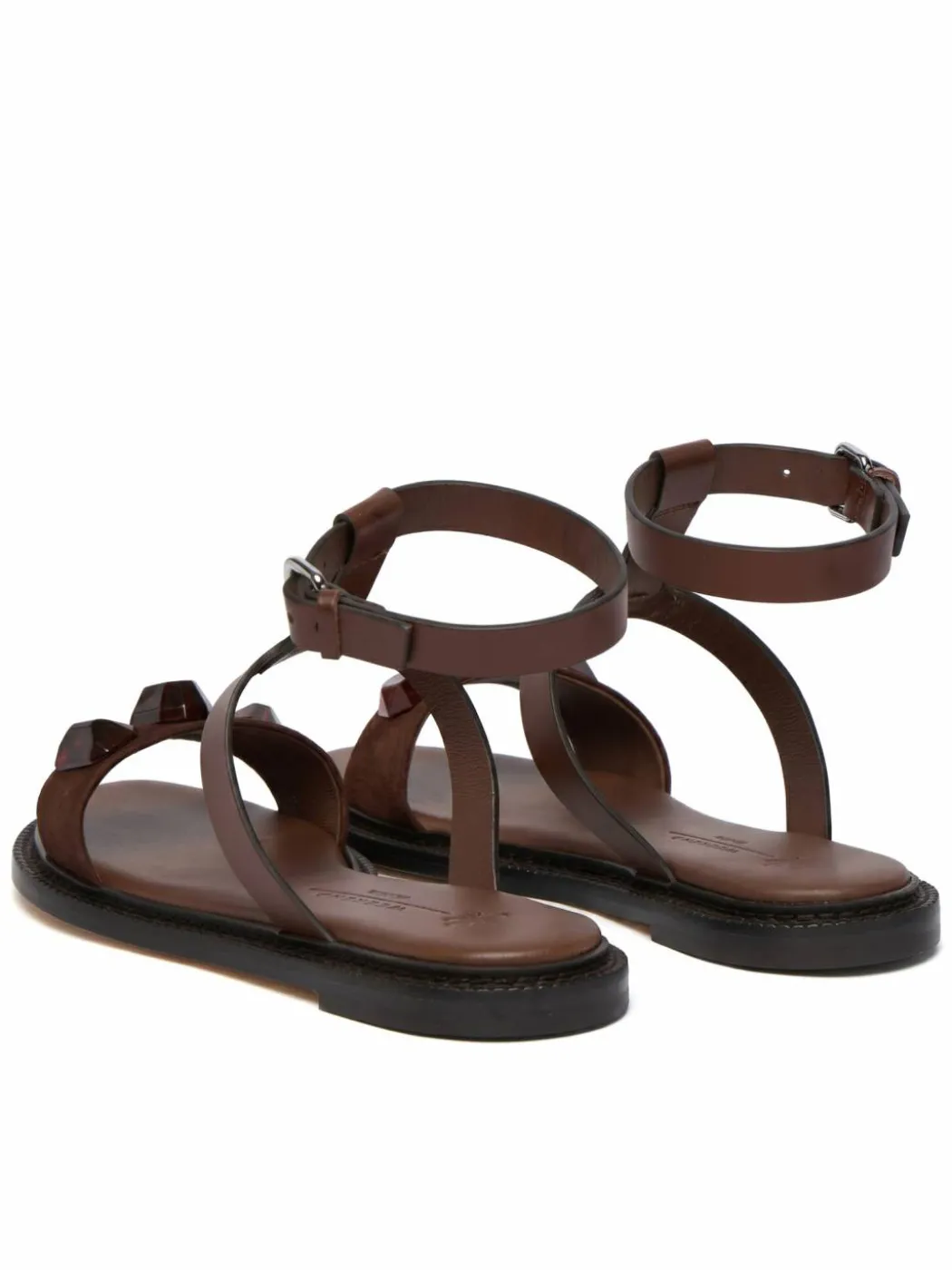 Sandali 2615521075600 Marrone