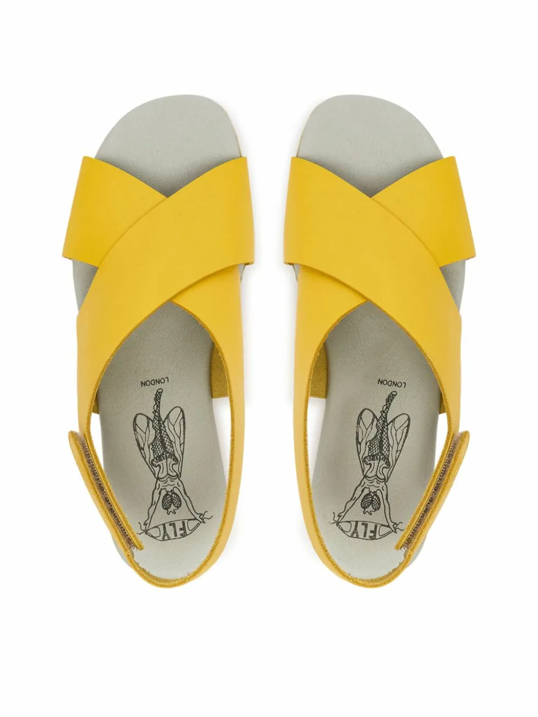 Sandali Orfyfly P145447 Giallo