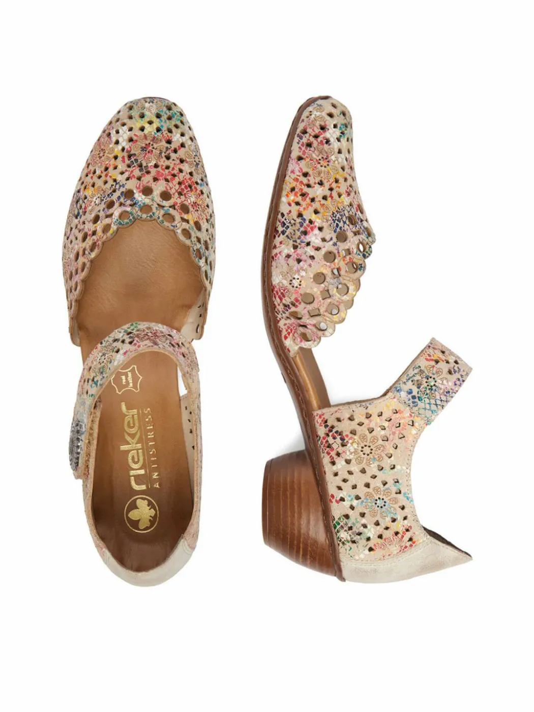 Scarpe basse 43753-91 Beige