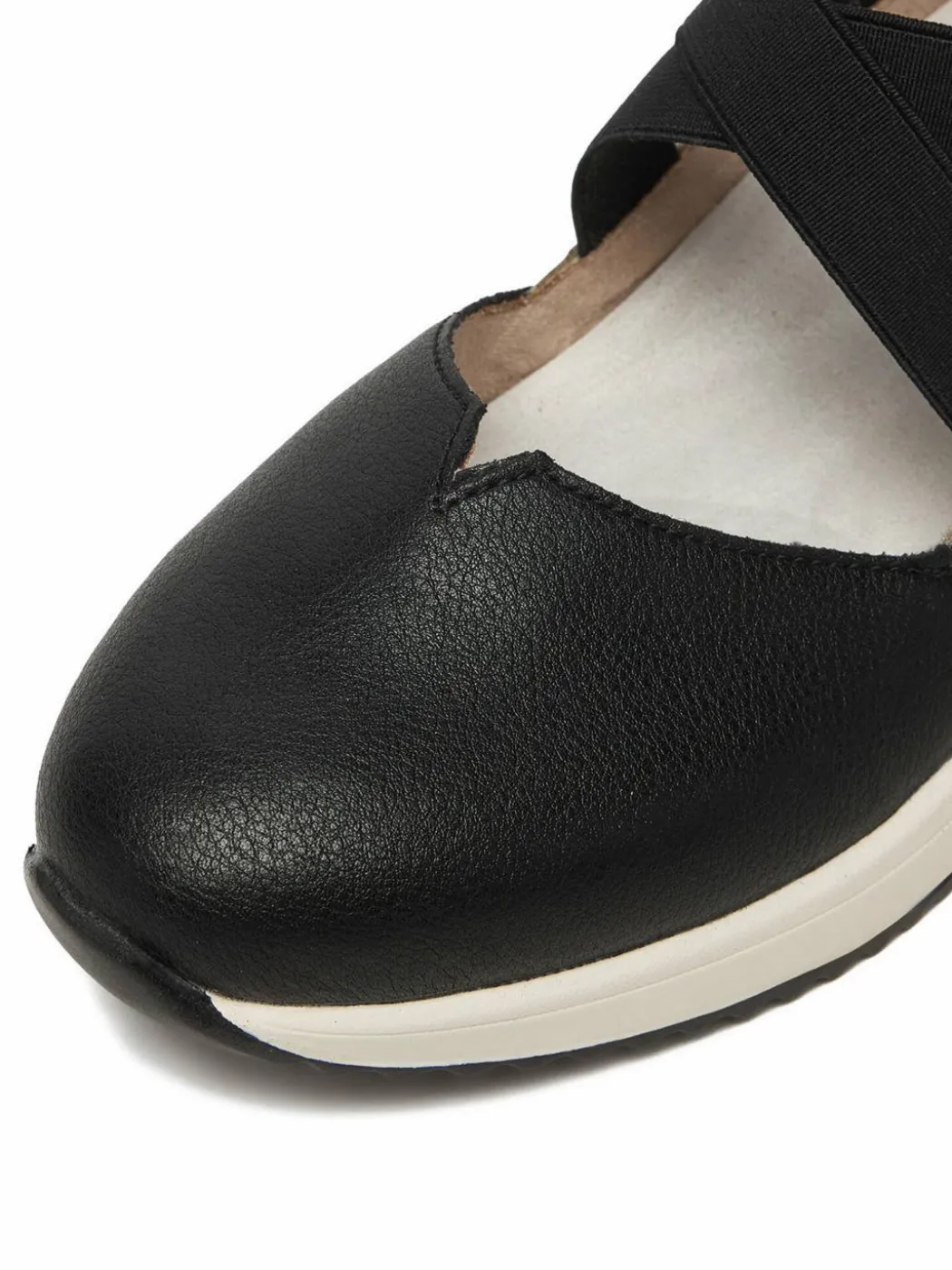 Scarpe basse D2411-03 Nero